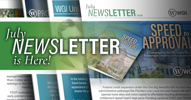 What’s new at WGI in July? Glad you asked.