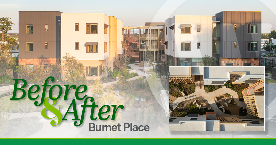 Before and After: Burnet Place