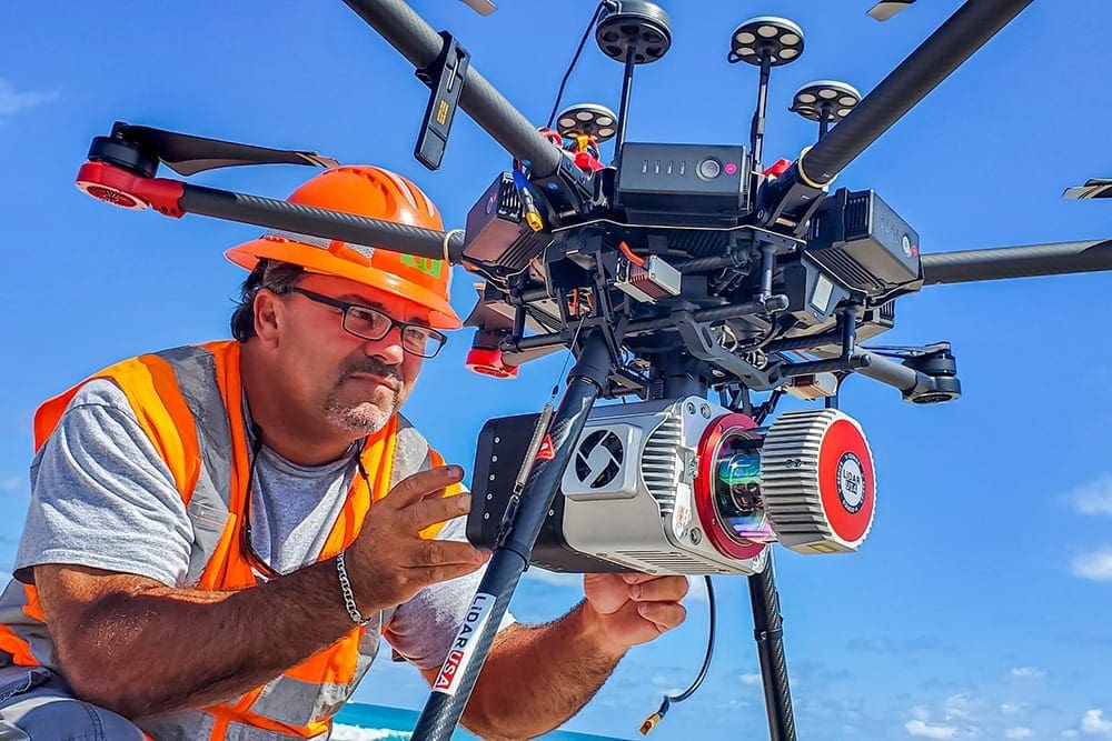 UAV lidar