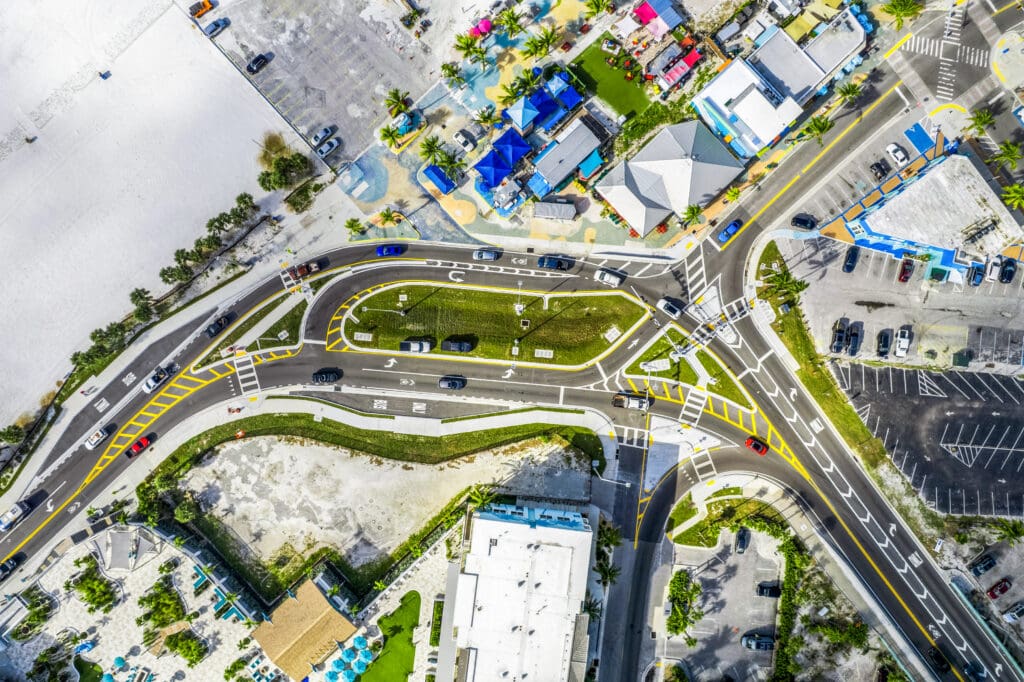 new intersection off bridge