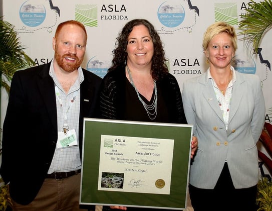 American Society of Landscape Architects (ASLA) Florida 2018 ‘Award of Honor’