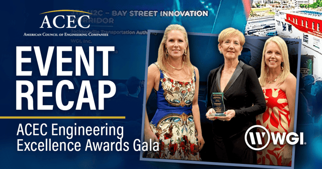 WGI Recognized at the 2026 ACEC Engineering Excellence Awards Gala