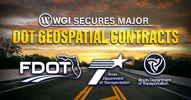 WGI Secures Major DOT Geospatial Contracts