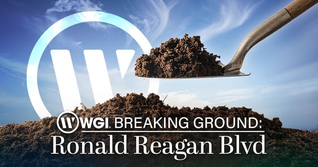 Breaking Ground: WGI Celebrates Ronald Reagan Boulevard Project Kickoff