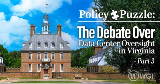 Policy Puzzle: The Debate Over Data Center Oversight in Virginia
