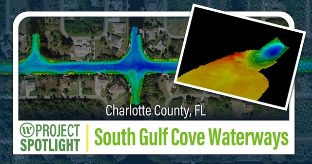 Project Spotlight: South Gulf Cove Canals Multibeam Survey, Charlotte County, FL