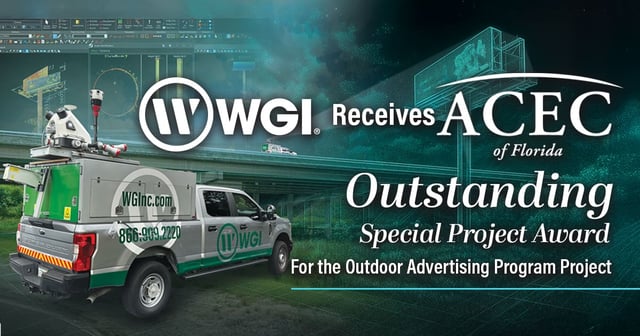 WGI Receives ACEC Florida Outstanding Special Project Award for FDOT Outdoor Advertising Program