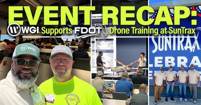 Event Recap: WGI Supports FDOT Drone Training at SunTrax