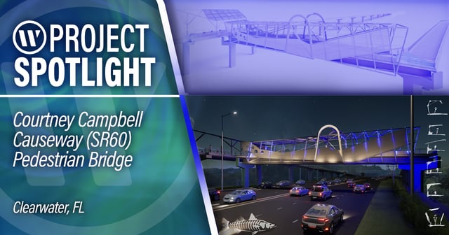 Project Spotlight: SR60 Pedestrian Bridge (Clearwater, FL)