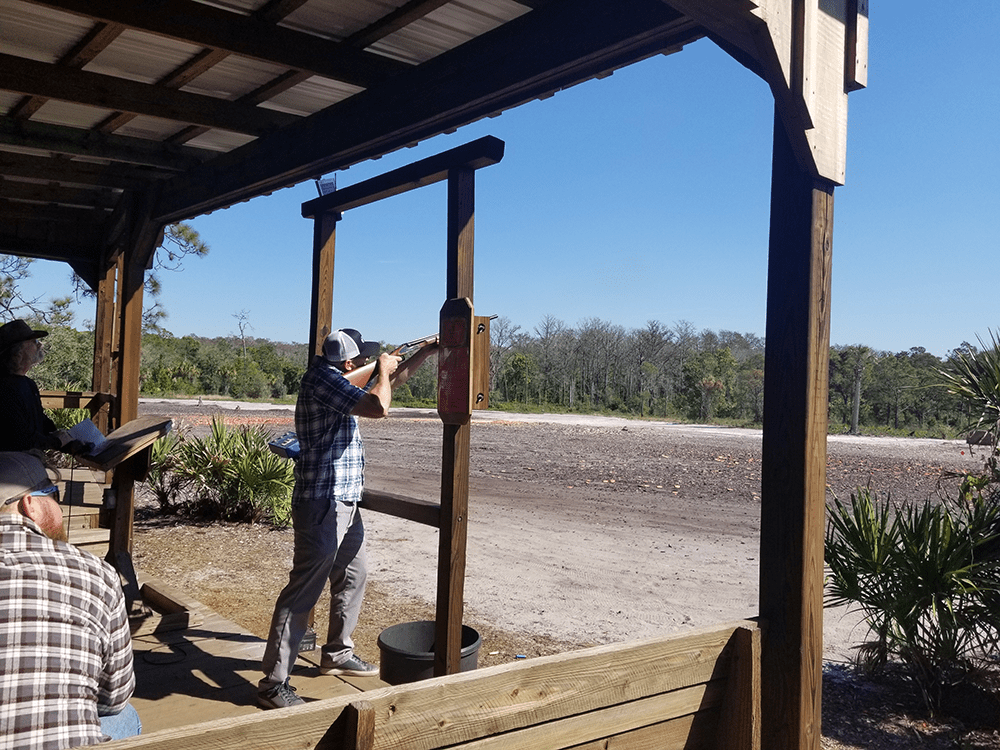 Clay shoot