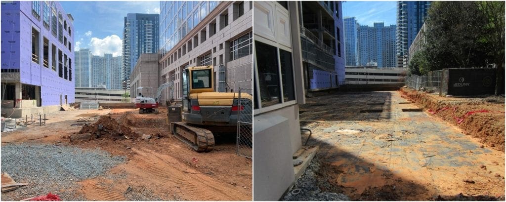 plaza restoration