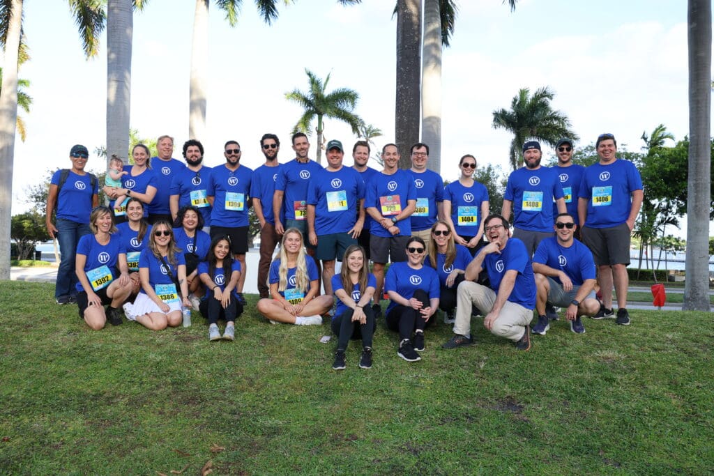 group photo of team