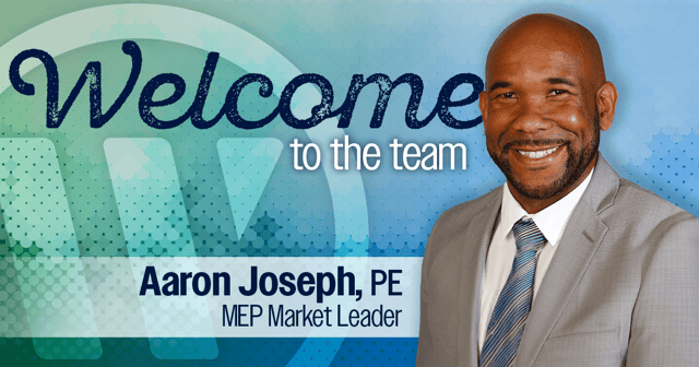 WGI Welcomes Aaron Joseph as Mechanical, Electrical, and Plumbing (MEP) Market Leader