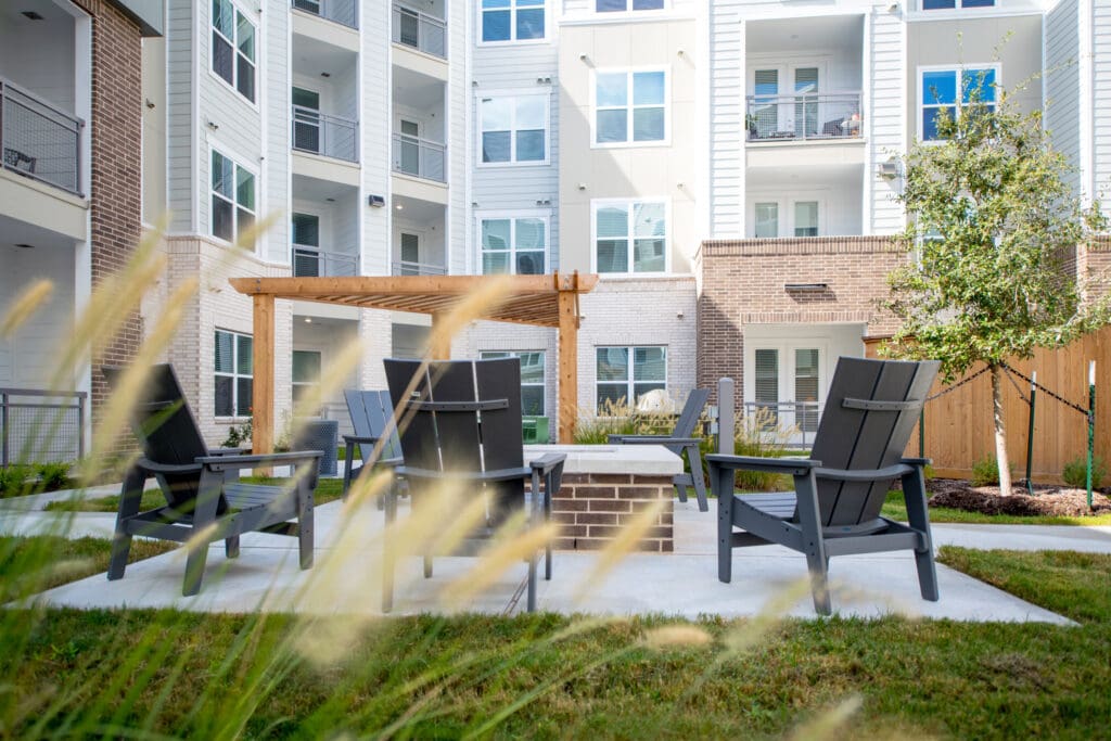 outdoor section of property