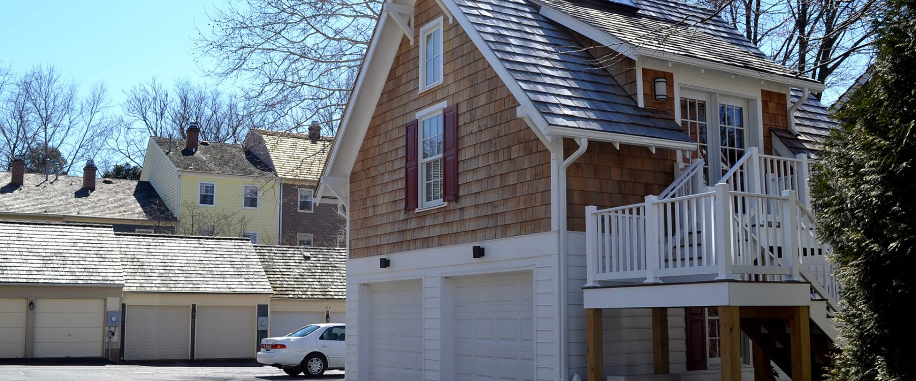 garage of accessory dwelling unit