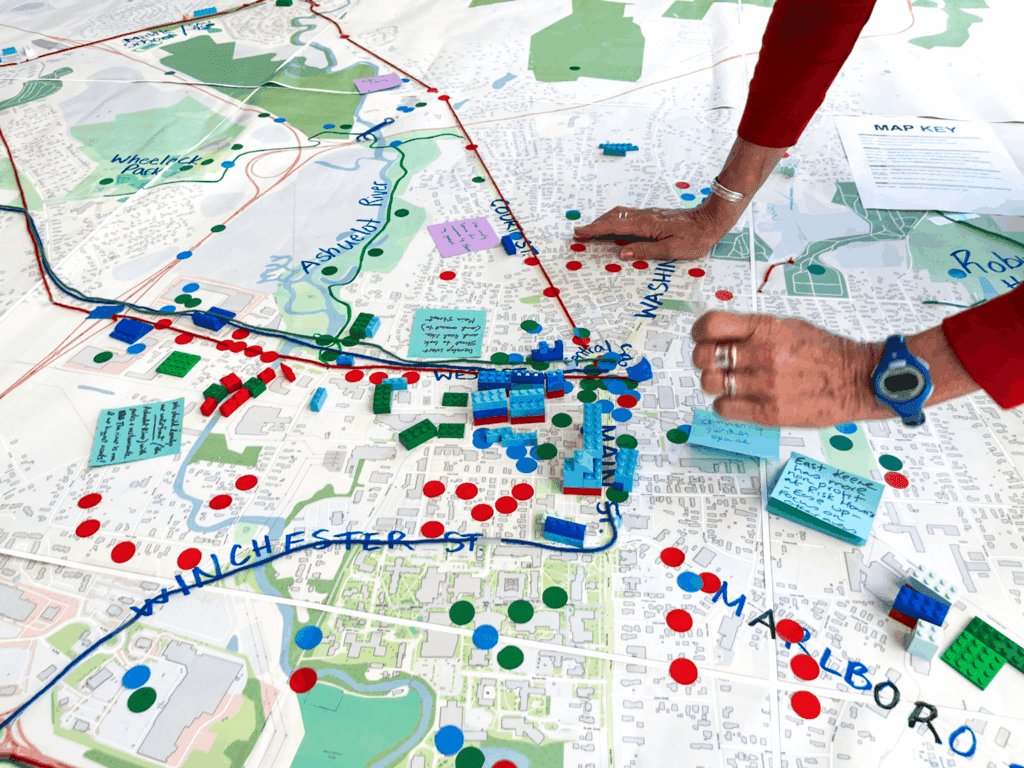 map of plots