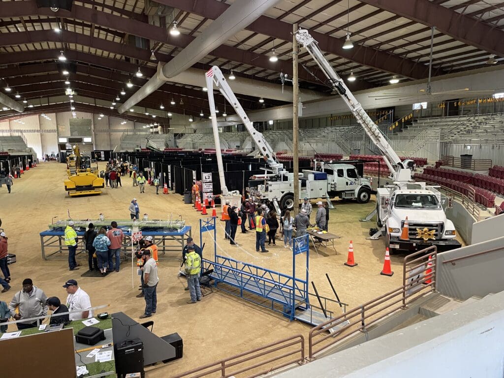 inside the event