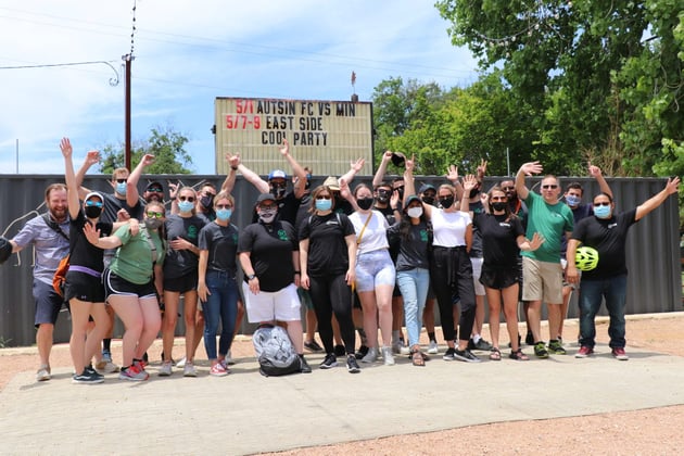 Austin Office 2021 Project Bike Tour