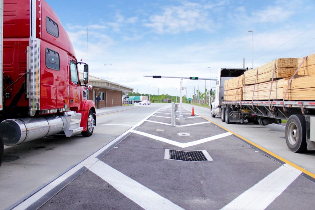 truck parking