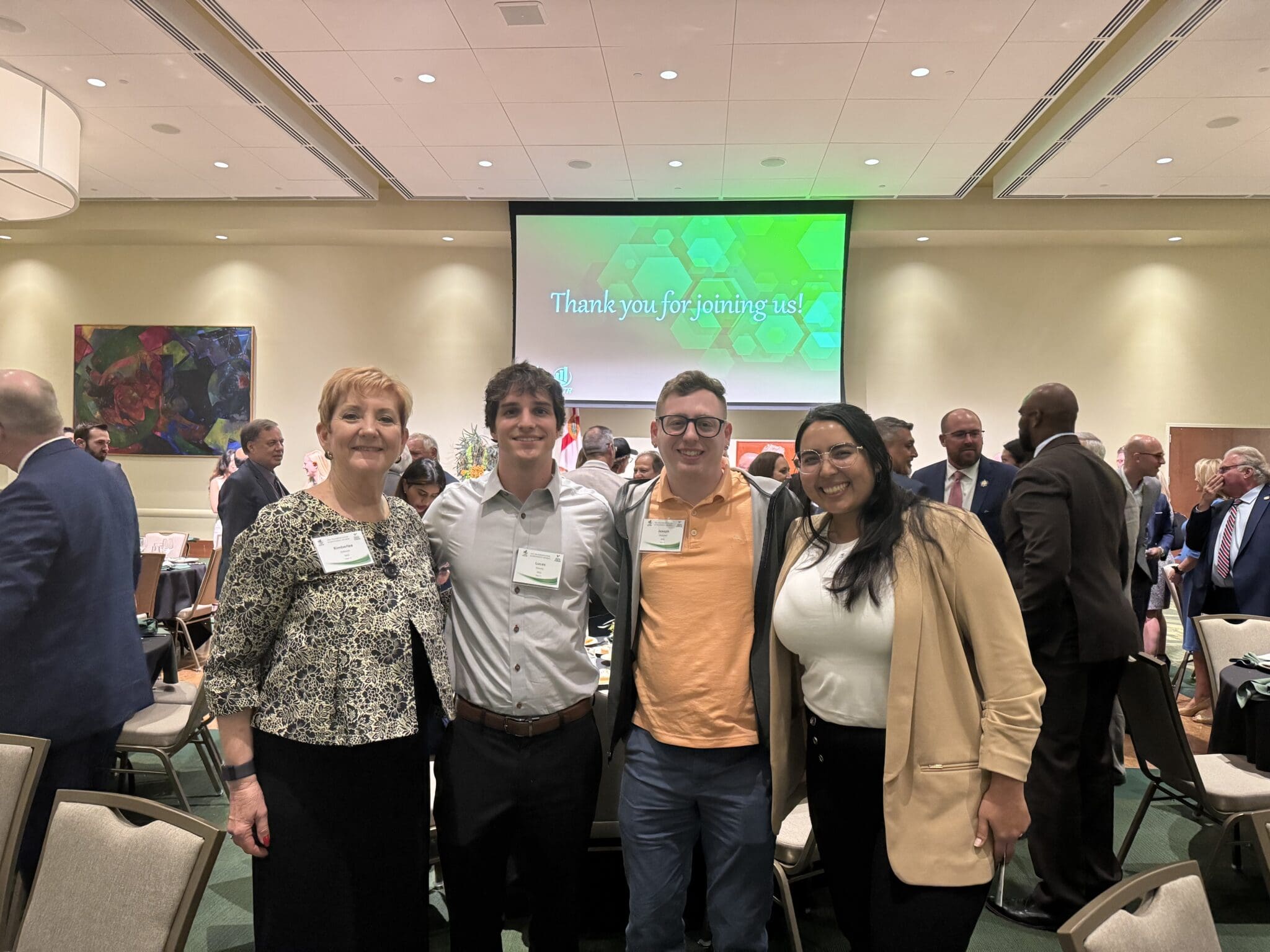 WGI associates at the event