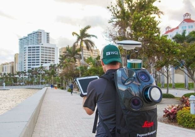 Backpack lidar