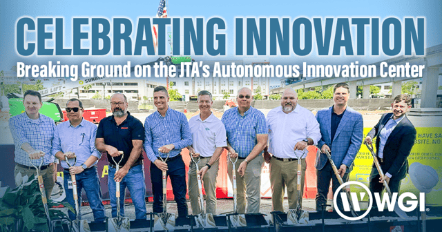 Celebrating Innovation: Breaking Ground on the JTA’s Autonomous Innovation Center