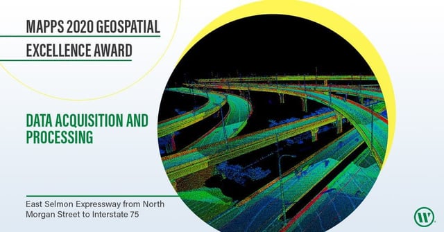 WGI Takes Home MAPPS 2020 Geospatial Products and Services Excellence Award