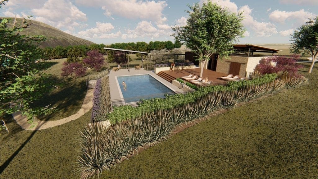 Oxbow Pool Rendering