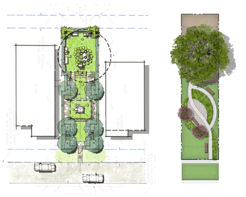 Silvio Palms Park Sketches
