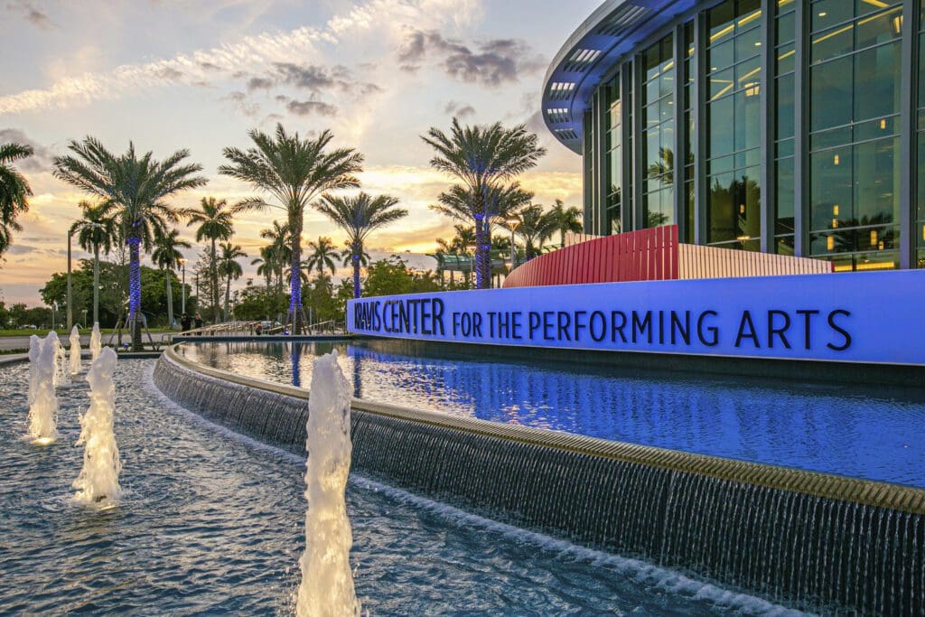 Front of Kravis Center