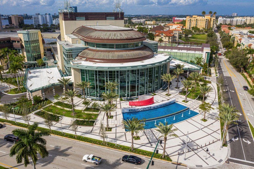 Kravis Center above view