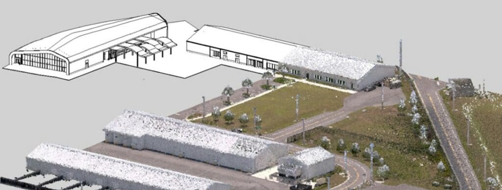 rendering of building