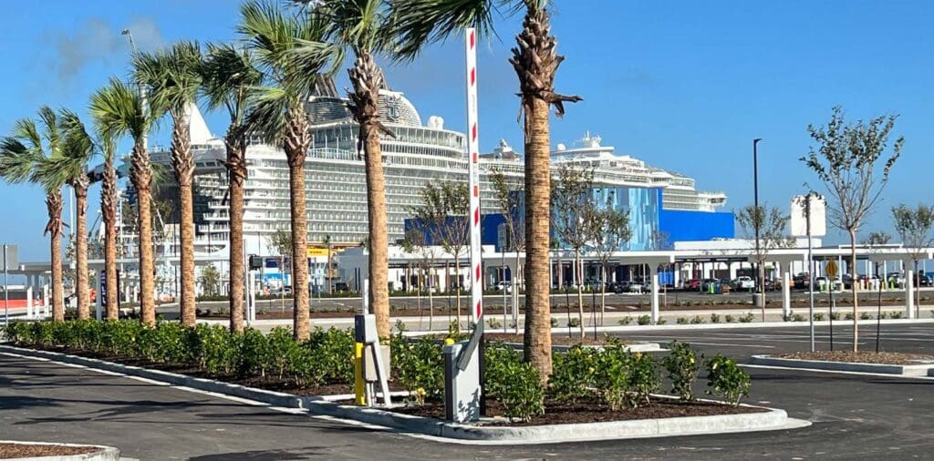 Cruise Ship at the Port of Galveston