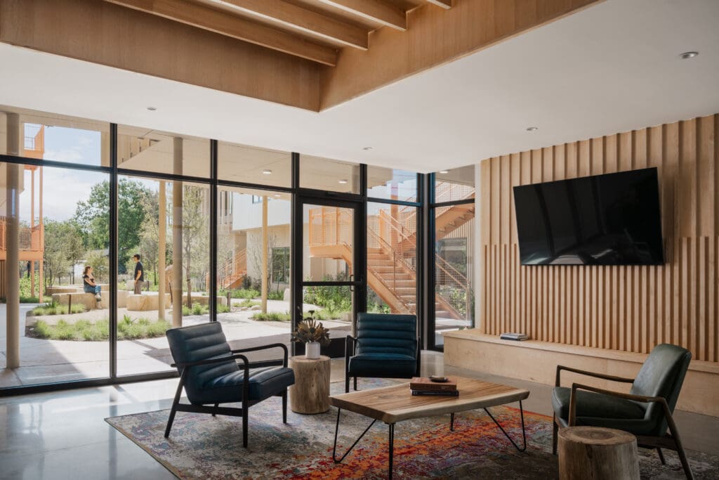 inside of apartment unit
