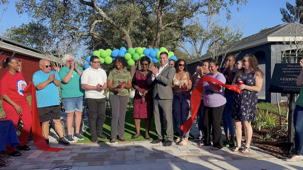 Silvio Palms Ribbon Cutting