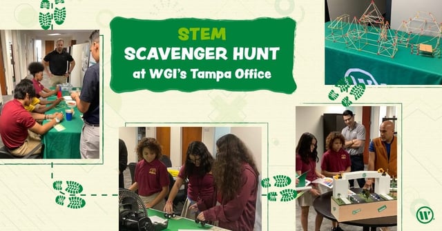 WGI Tampa STEM scavenger hunt