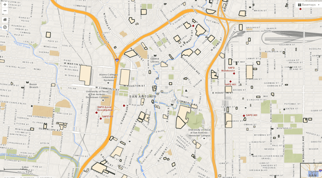 San Antonio Zoning Map