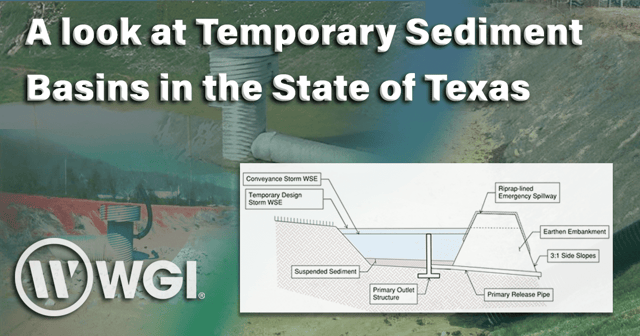 A Look at Temporary Sediment Basins in the State of Texas