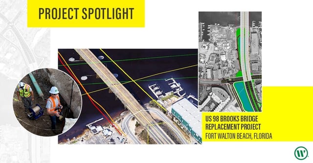 Project Spotlight: Brooks Bridge Replacement Subaqueous Utility Designation (Fort Walton Beach, FL)
