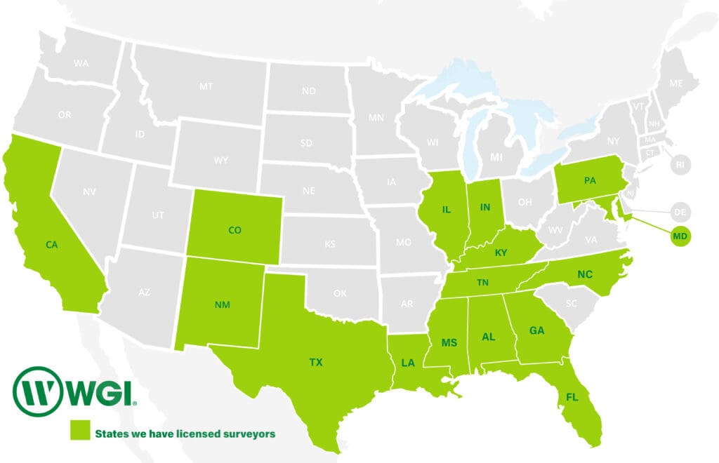 survey license map
