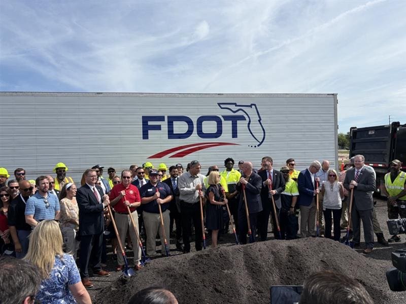 ground breaking group photo