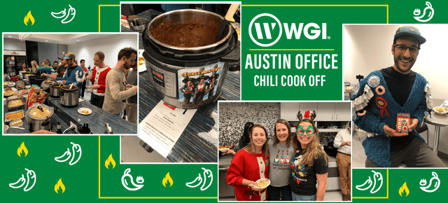 VIDEO: The Competition Was Heated at the WGI Austin Office's Annual Chili Cook-Off