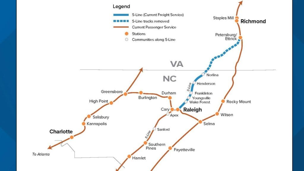 NC rail grant