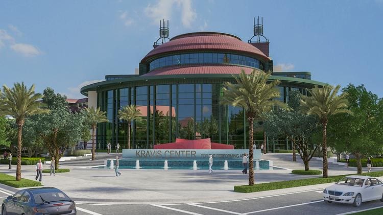 Kravis Center rendering