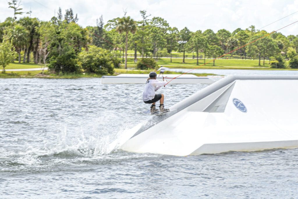 Shark Wake Park wakeboarding