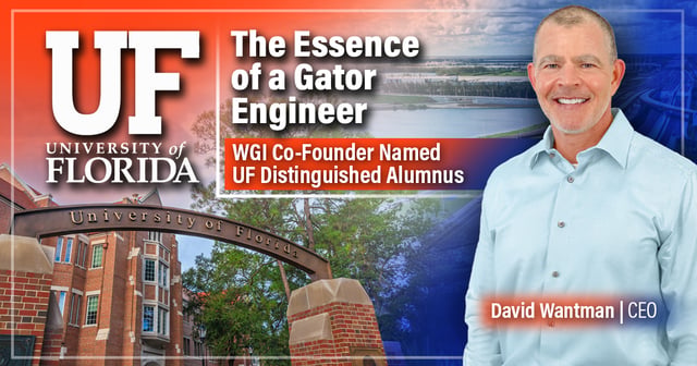 The Essence of a Gator Engineer: WGI Co-Founder Named UF Distinguished Alumnus