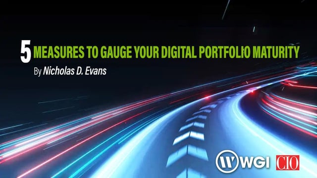 5 Measures to Gauge Your Digital Portfolio Maturity