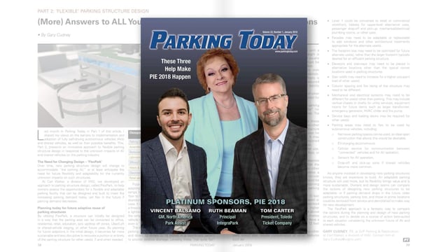 Answers to ALL Your Autonomous and Shared-Vehicle Questions Part 2 (Parking Today January 2018)