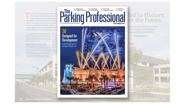 Grounded in History, Positioned for the Future (The Parking Professional October 2017)