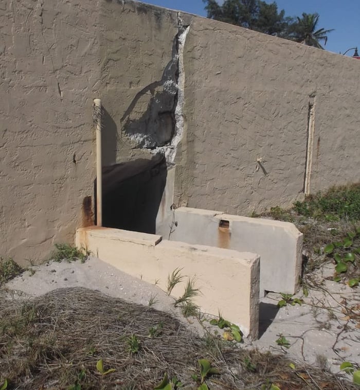 910/920 S. Ocean Boulevard Retaining Wall and Tunnel Repair — image 2